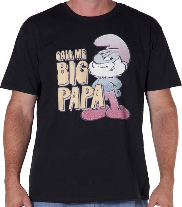Call Me Big Papa Smurf Shirt
