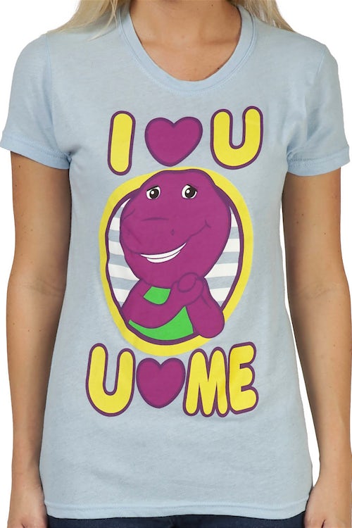 I Love You Barney Shirt
