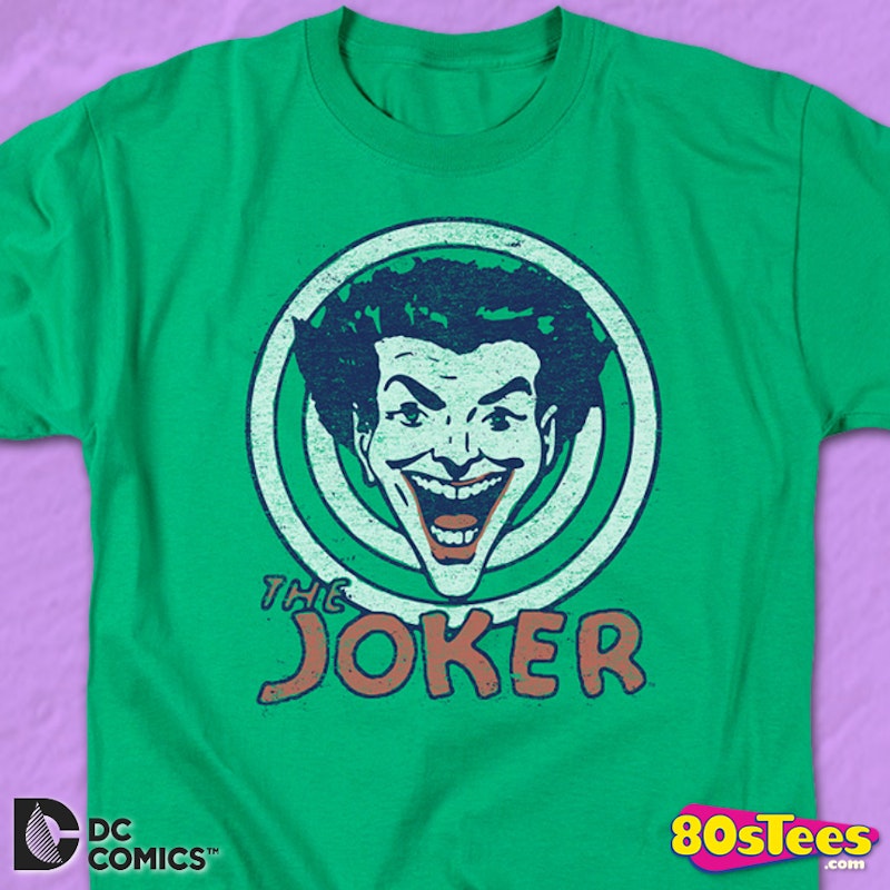 Joker Target Batman T-Shirt: DC Comics Mens T-Shirt