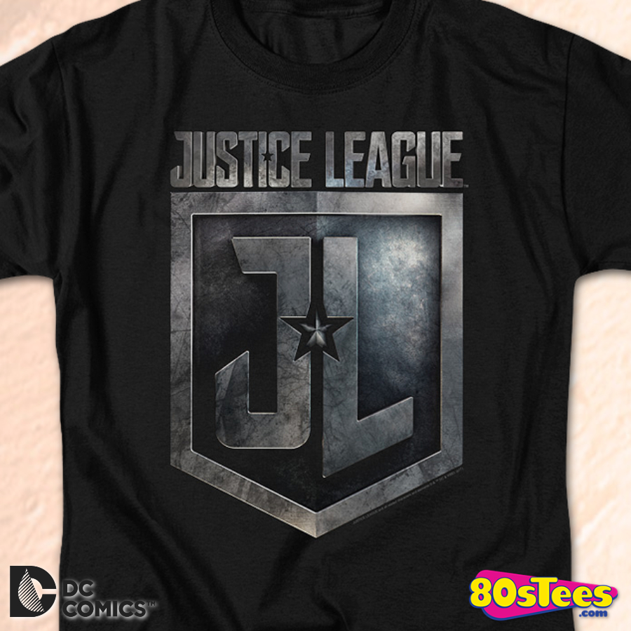 Logo Justice League T-Shirt: DC Comics 