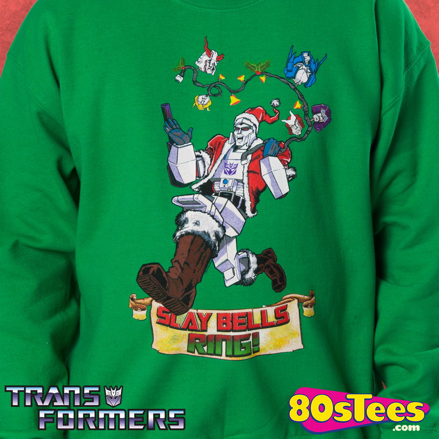 transformers ugly sweater