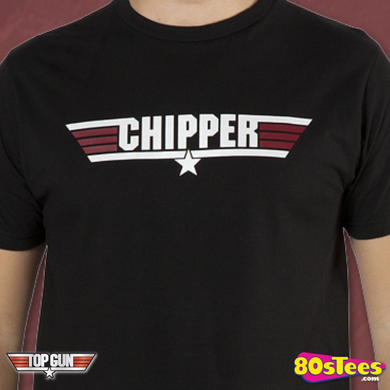 Top Gun Call Name Chipper TShirt Top Gun Mens Tshirt