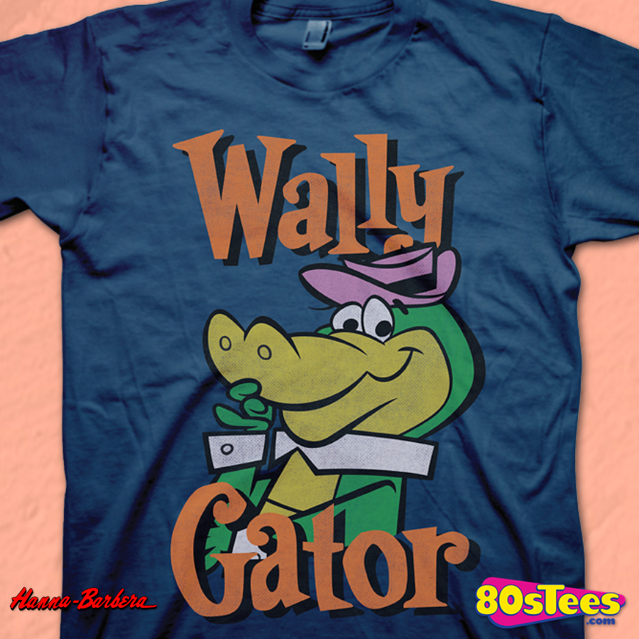Wally Gator T-Shirt: Hanna Barbera Mens 