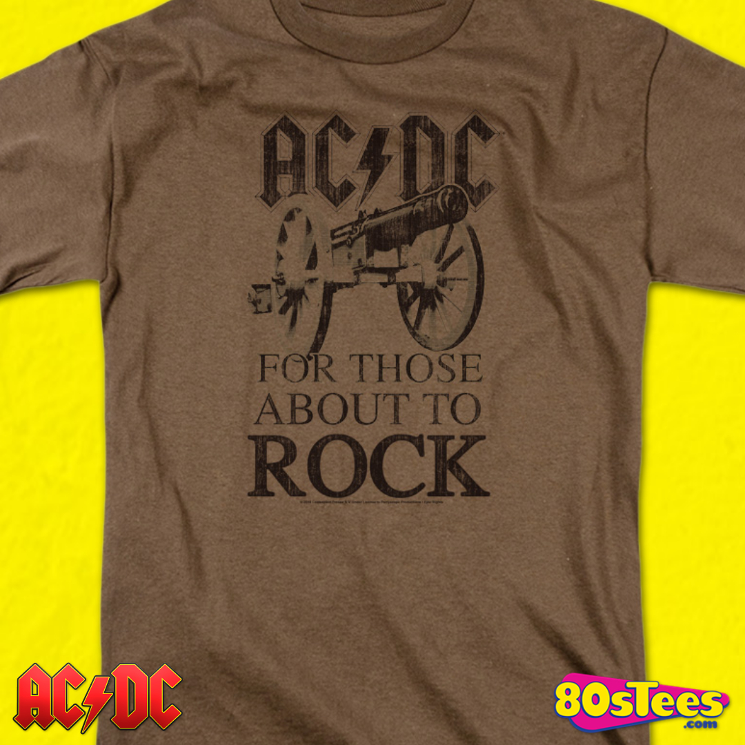 For Those About To Rock Camiseta AC/DC 