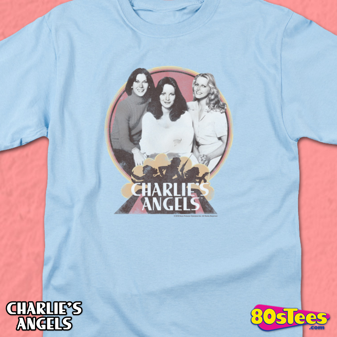 vintage charlie angels t shirt