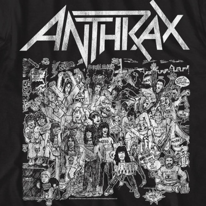 No Frills Anthrax T-Shirt