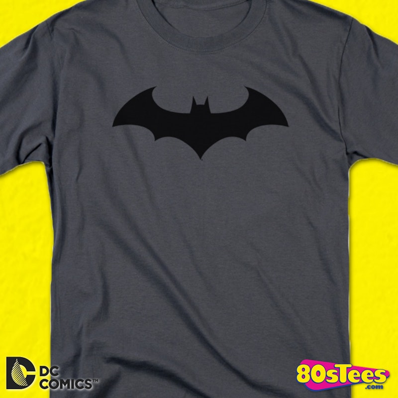 Logo Hush Charcoal Batman Shirt