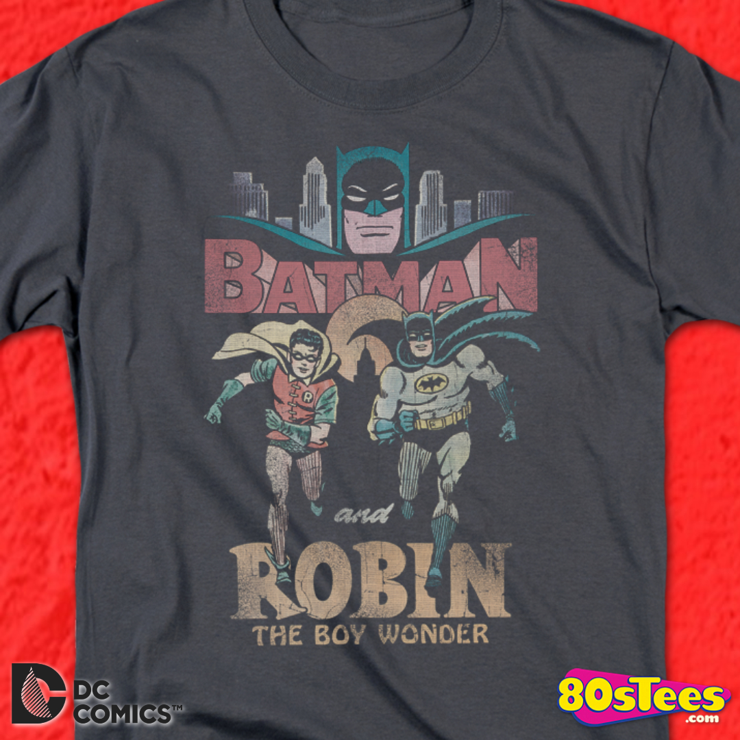 batman and robin tee shirts