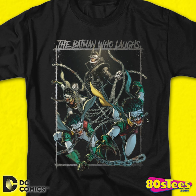 Who The Laughs Comics Batman DC T-Shirt