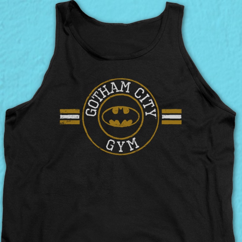 Gotham City Gym Batman Tank Top