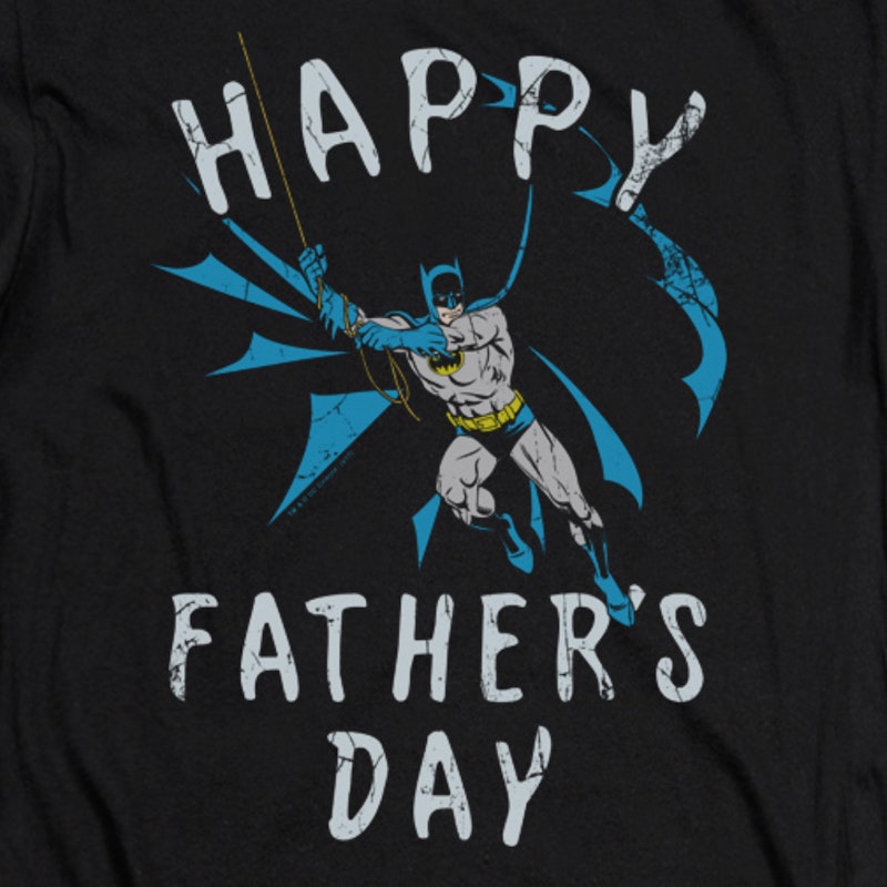 Batman Happy Fathers Day Dc Comics T Shirt
