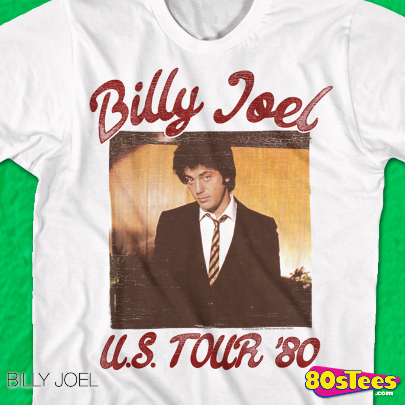 US Tour ' Billy Joel T Shirt Men's