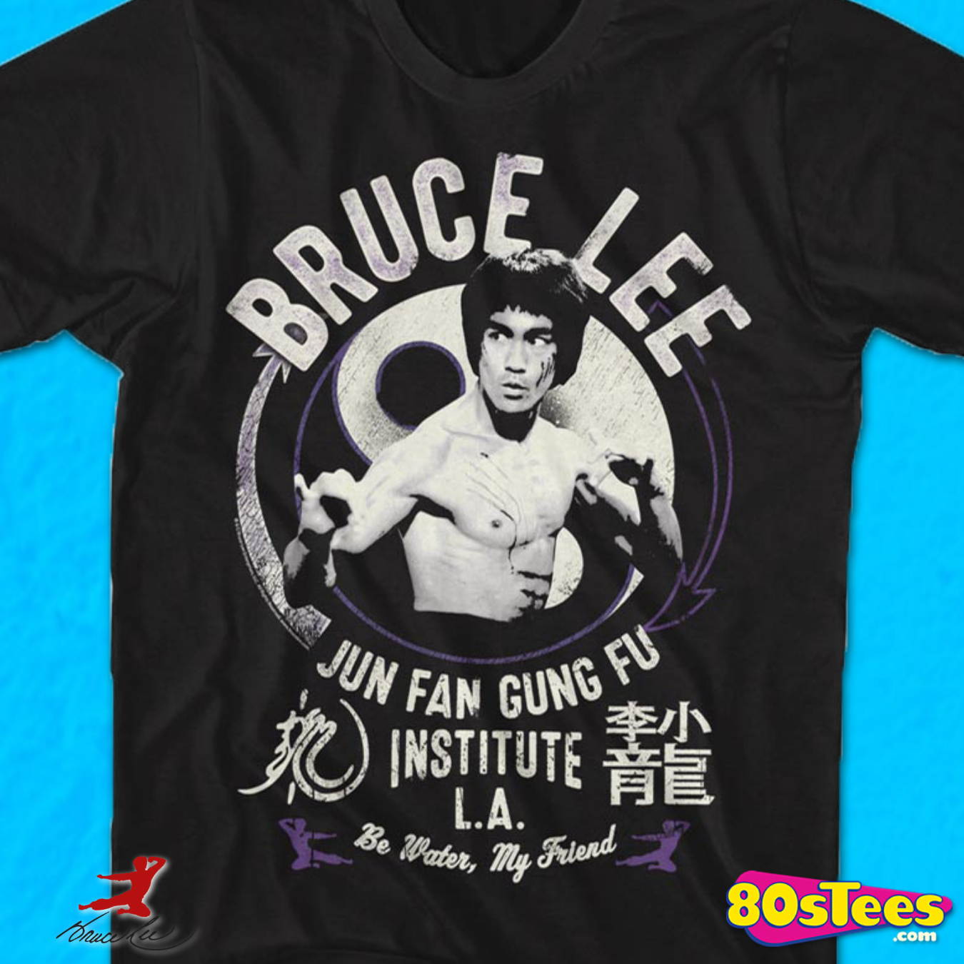 American Classics Bruce Lee Symbol T-Shirt Natural