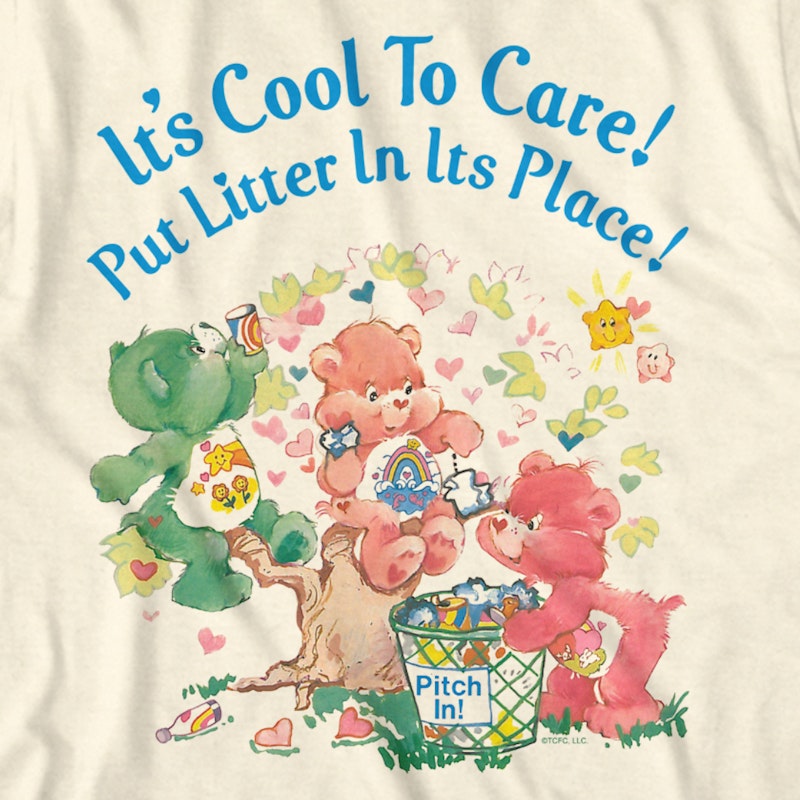 Put Litter In Its Place Care Bears T-Shirt