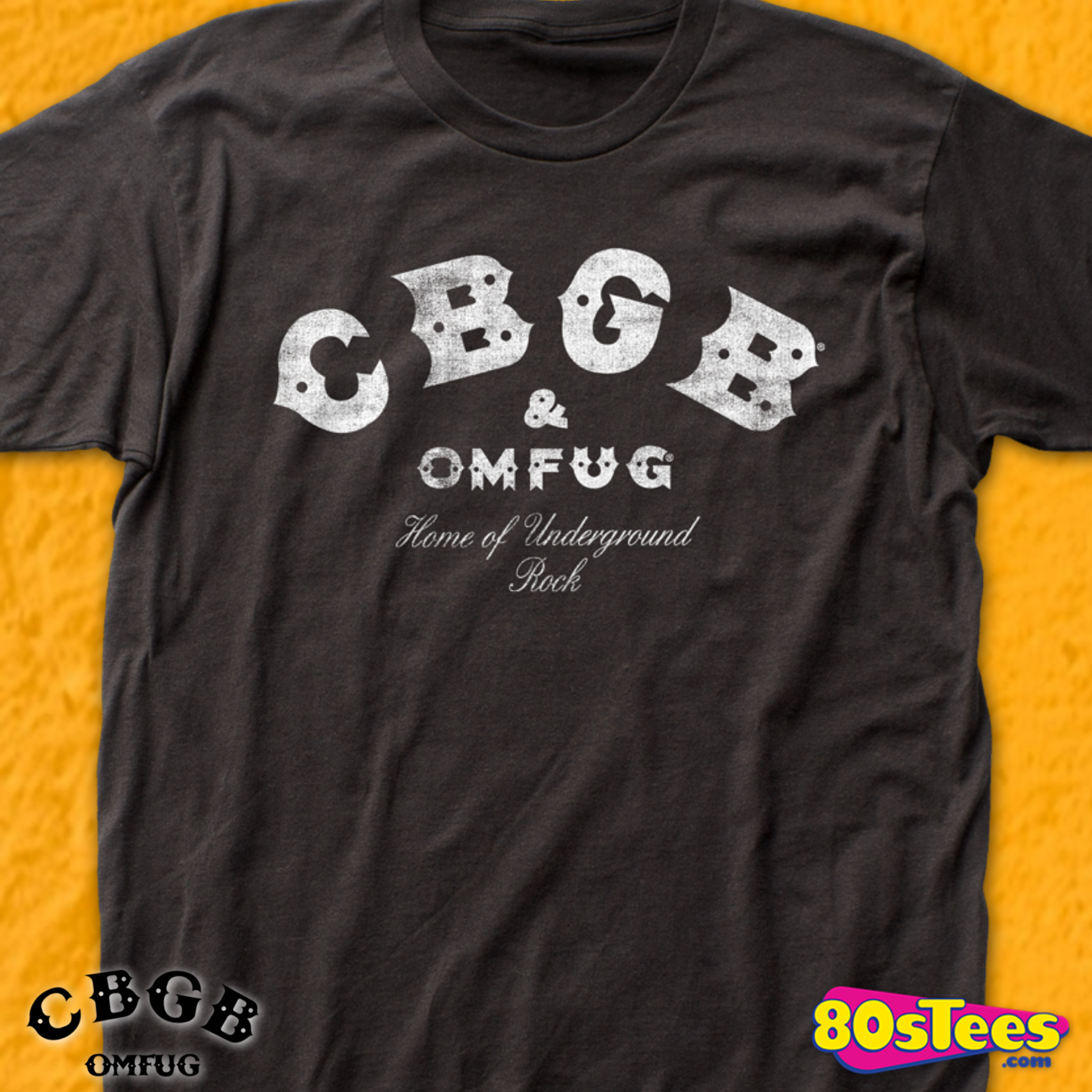 CBGB Unisex-Child Neon Sign T-Shirt 