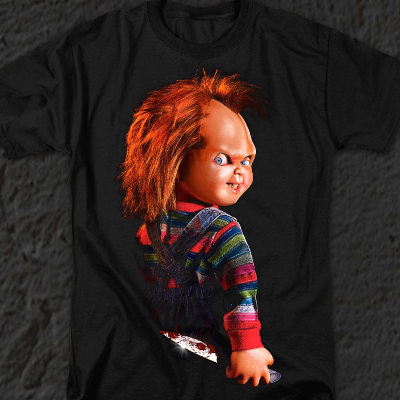 civile betale Lavet til at huske Chucky Child's Play T-Shirt: Child's Play Mens T-Shirt
