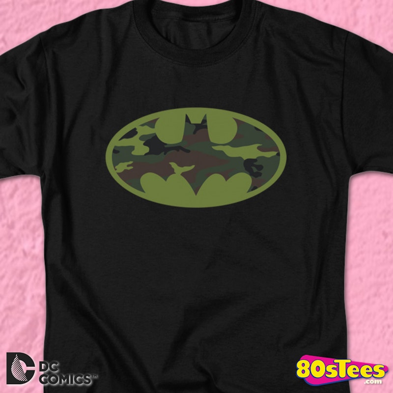 Camouflage Batman T-Shirt DC Comics