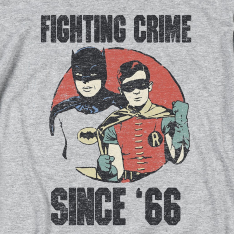 Batman And Robin Fighting Crime Since '66 DC Comics T-Shirt