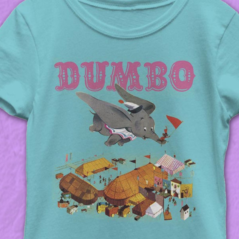 Girls Youth Dumbo Poster Disney Shirt
