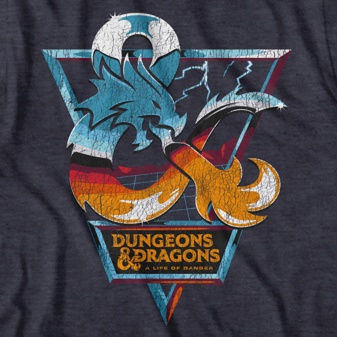 Retro Logo Dungeons & Dragons T Shirt