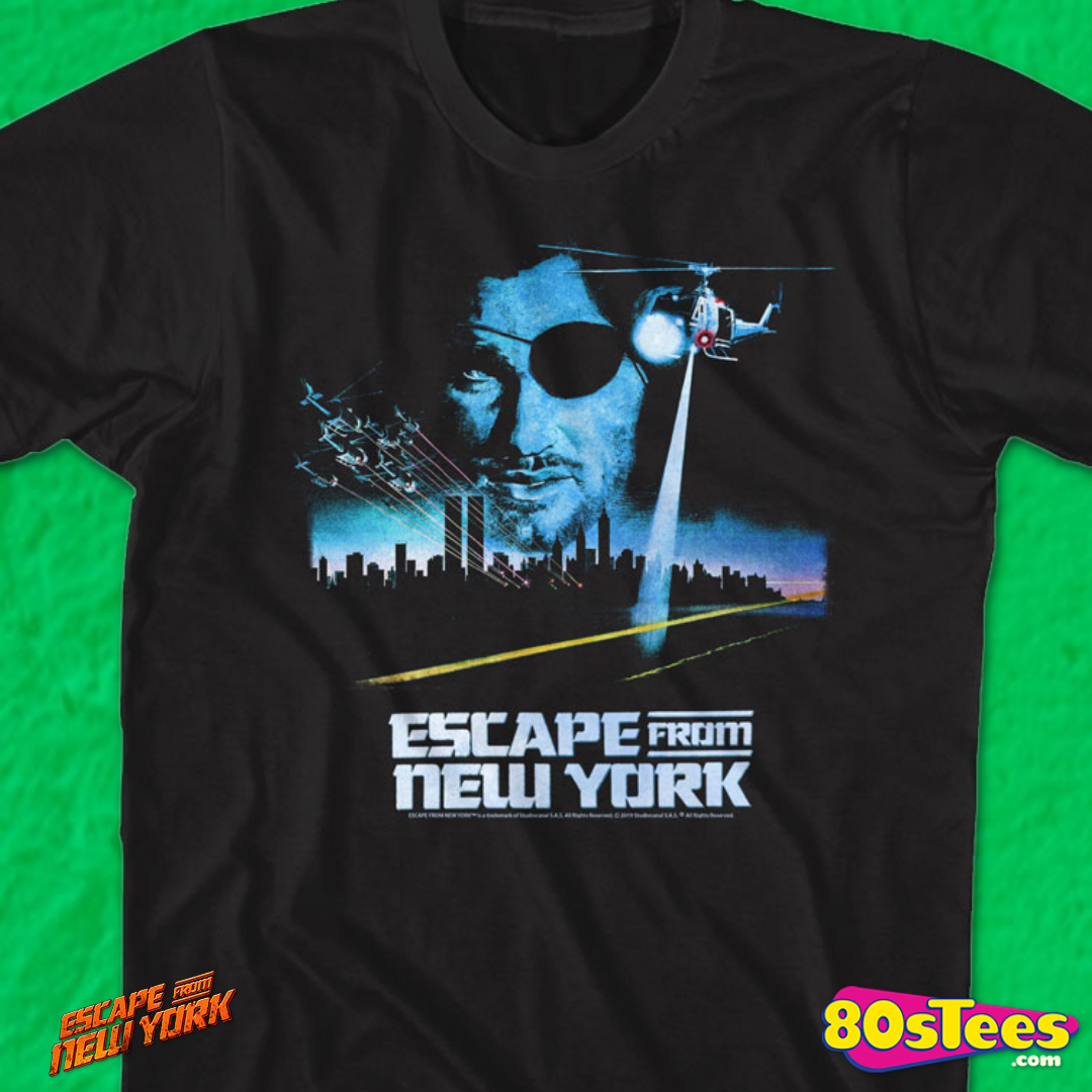 Hoodie Escape From New York 80s Movie T Shirt 
