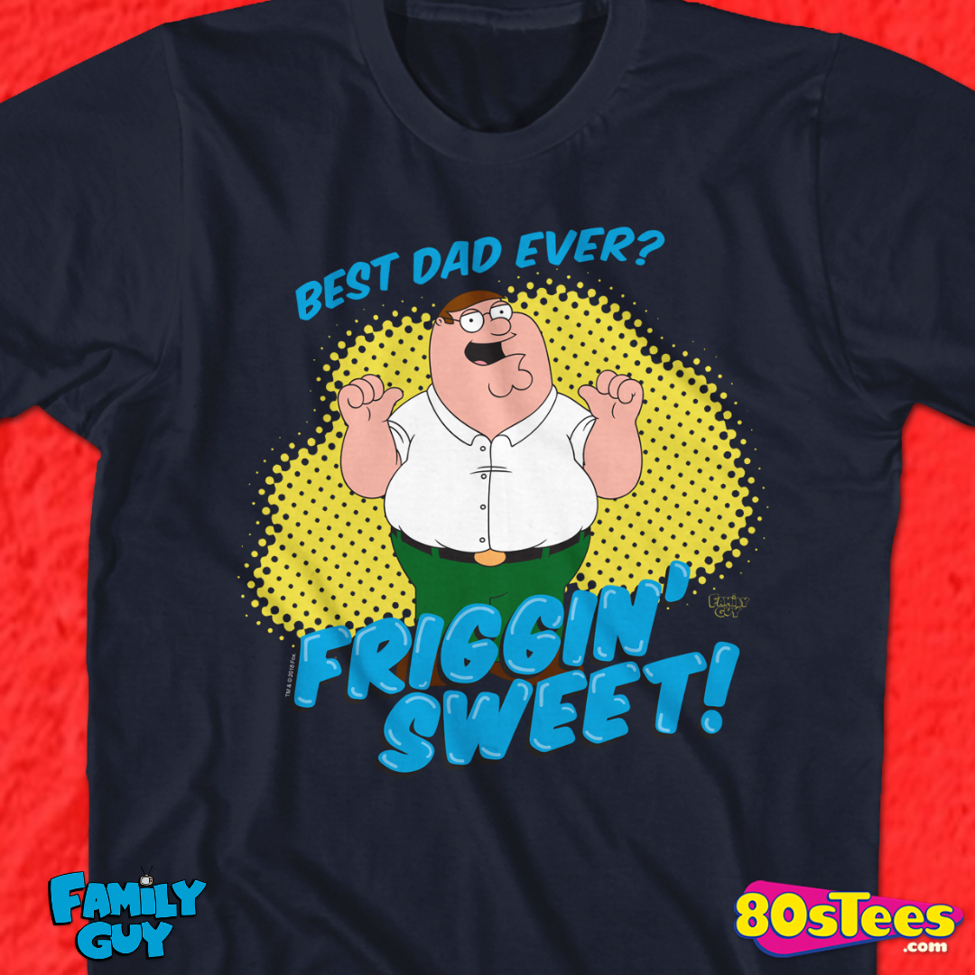 I'm Your Daddy Print Official Family Guy Mens T-Shirt Heather Navy Blue