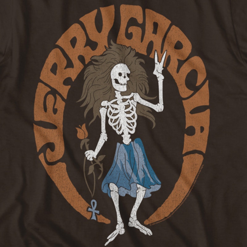 Skeleton Jerry Garcia T-Shirt