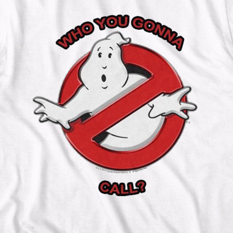 Ghostbusters Who You Gonna Call T Shirt