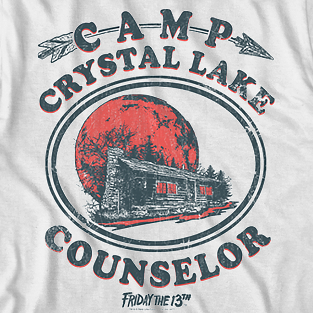 Adult T-shirt Size Small FRTSB-001SM CAMP CRYSTAL LAKE Green Friday 13th 