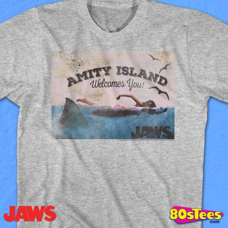 Amity Island Jaws T Shirt Jaws Mens T Shirt