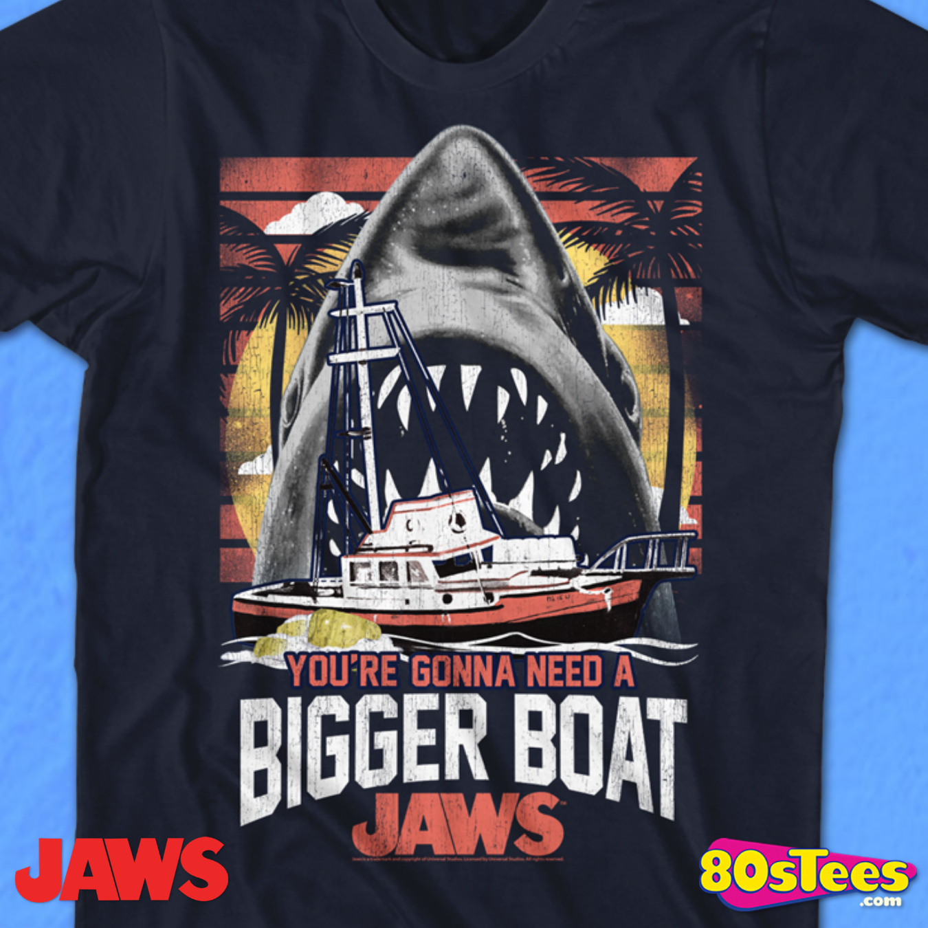 'Gonna Need a Bigger Boat' Movie T-Shirt Inspired by Jaws