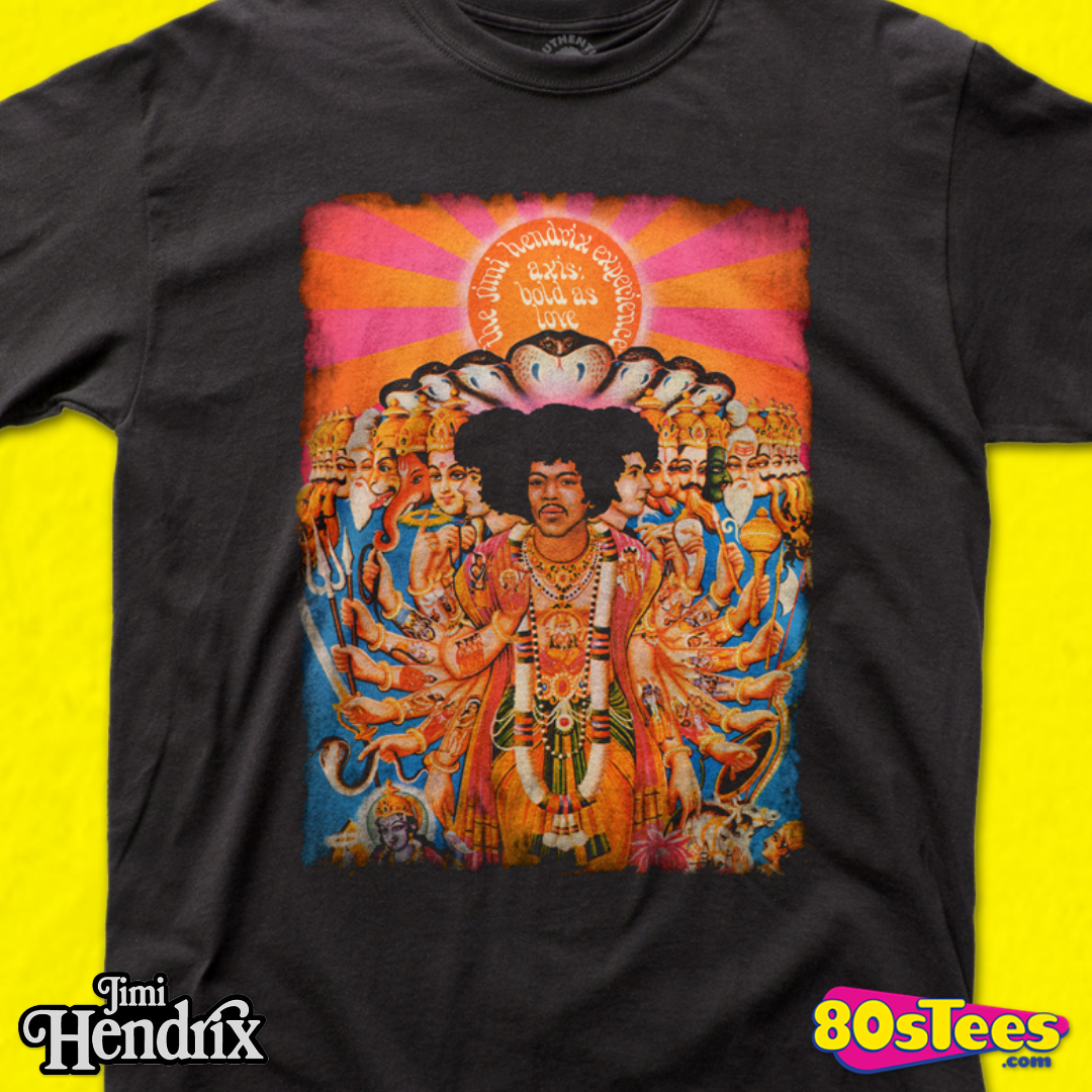 Official Jimi Hendrix Are You Experienced T-shirt The Cry Of Love Merch 