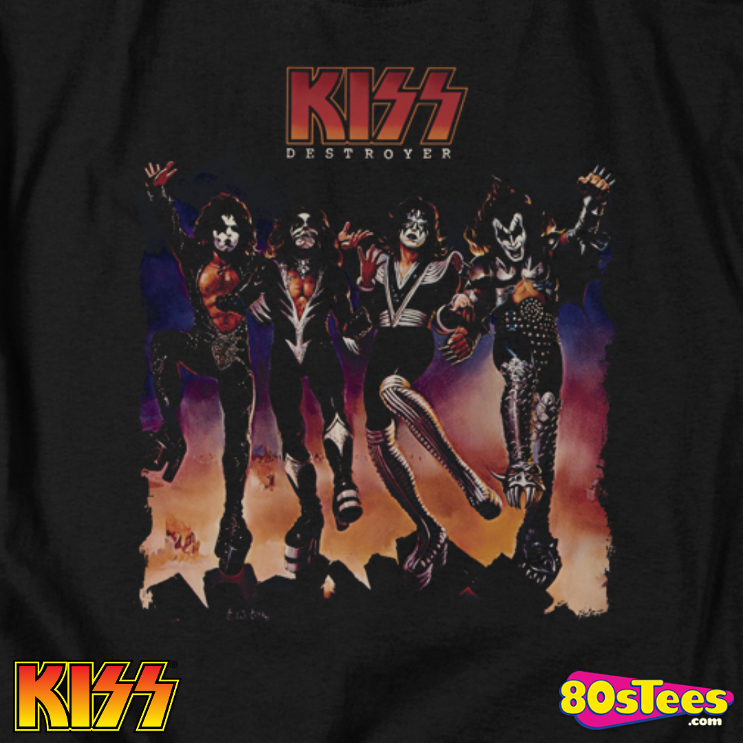 KISS Destroyer 76 Football Jersey XXXXL 4X sz 64 shirt 