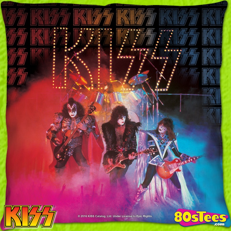 KISS Throw Pillow 18x18 Officially Licensed