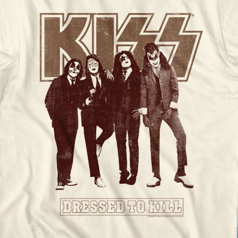 Kiss San Francisco Giants Dressed to Kill Black T-Shirt