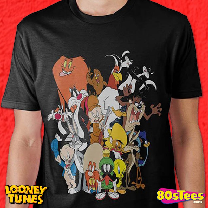 Cast Looney Tunes T Shirt Men S T Shirt