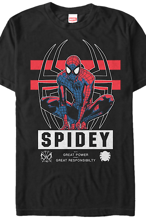 Great Responsibility Spider-Man T-Shirt