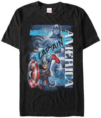 Captain America Shirts, T-shirts, Hoodies & Costumes - 80sTees - 350 x 507 png 257kB