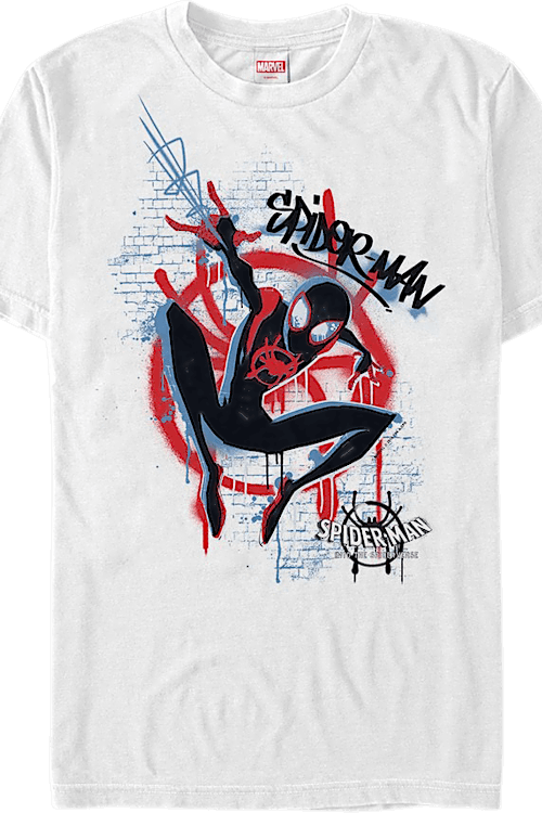 Graffiti Spider-Man Into The Spider-Verse T-Shirt
