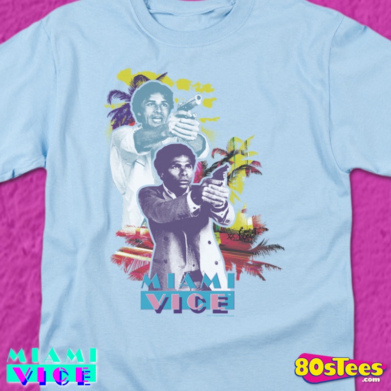 80's miami vice t shirt