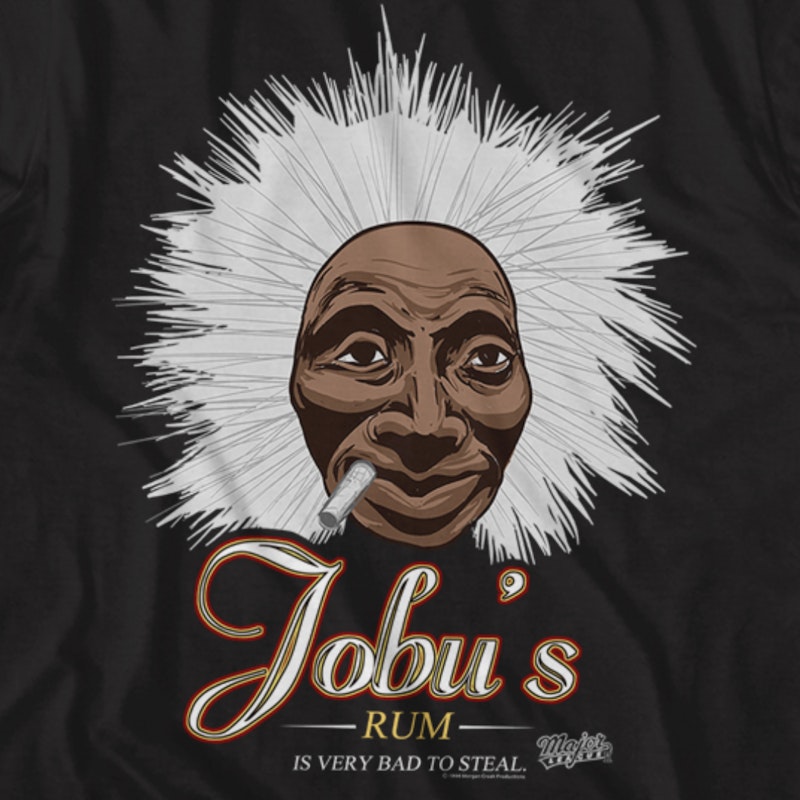 Men's Major League Jobu's Rum T-Shirt - Black - XL