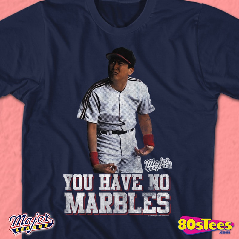 VTG 90's ~ Cleveland INDIANS XL Baseball Jersey T-shirt WILD THING Major  League
