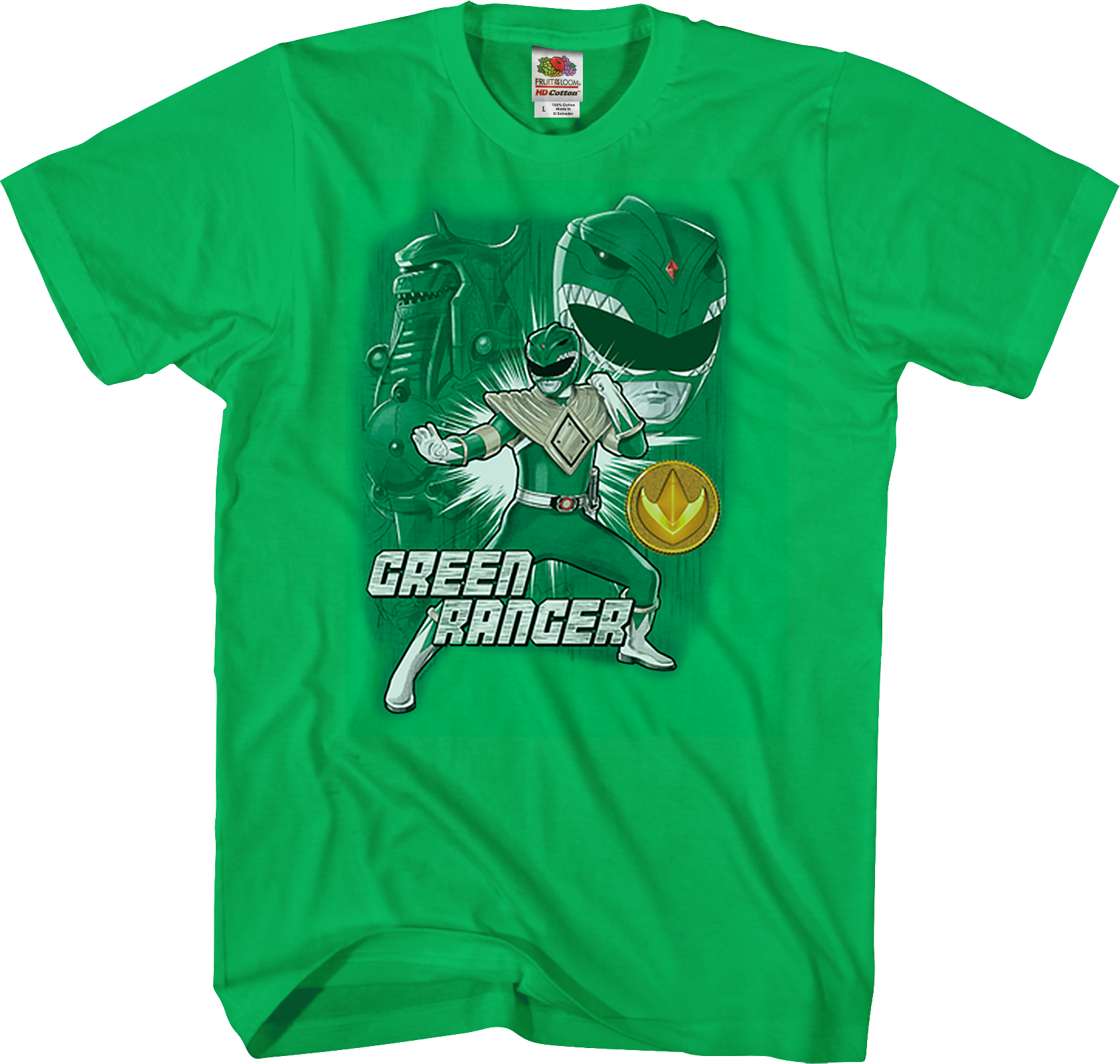 green ranger shirt