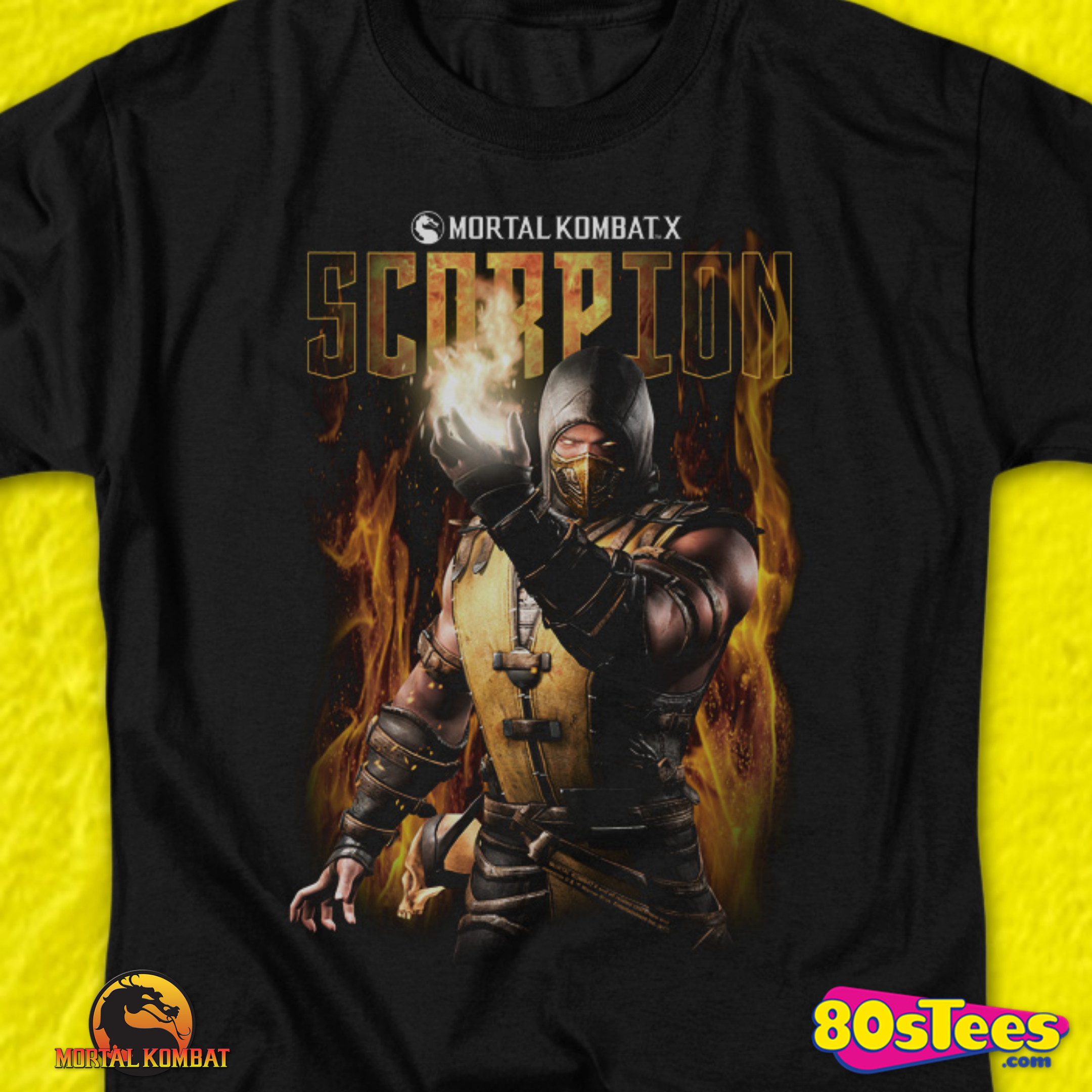 Scorpion Mortal Kombat X T-Shirt