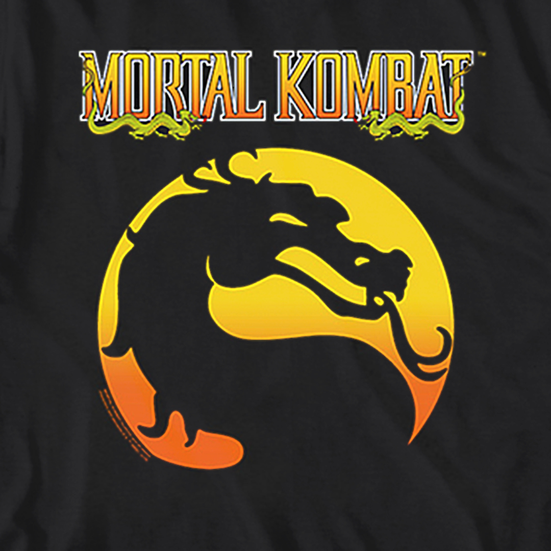 mortal kombat logo shirt