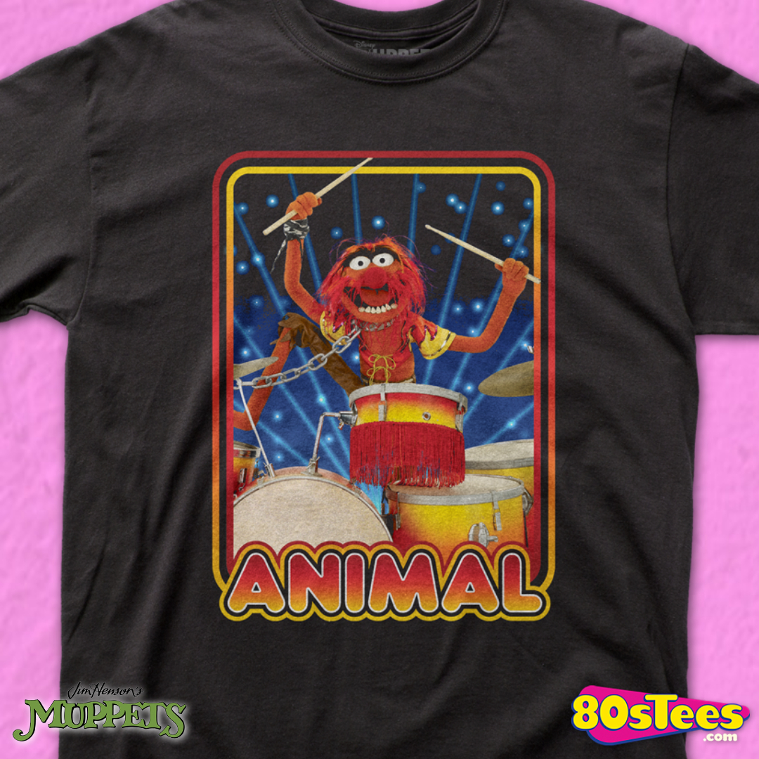 Disney Classic The Muppets Animal Grin Mens T-Shirt