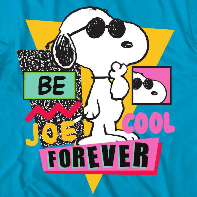 Snoopy - Joe Cool - Peanuts - Comic - Bio - T-Shirt Print - Kinder