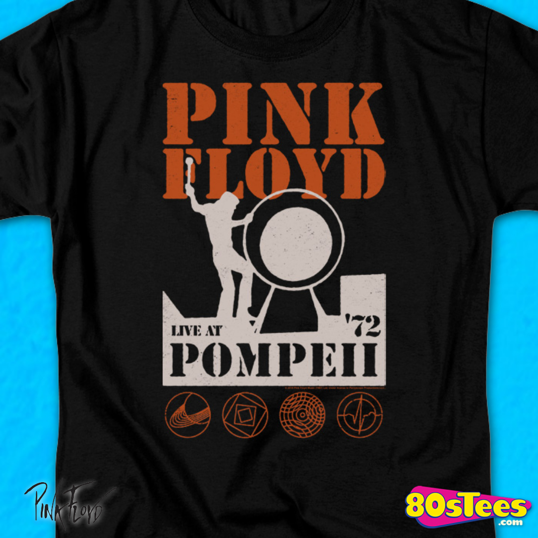 pink floyd pompeii t shirt