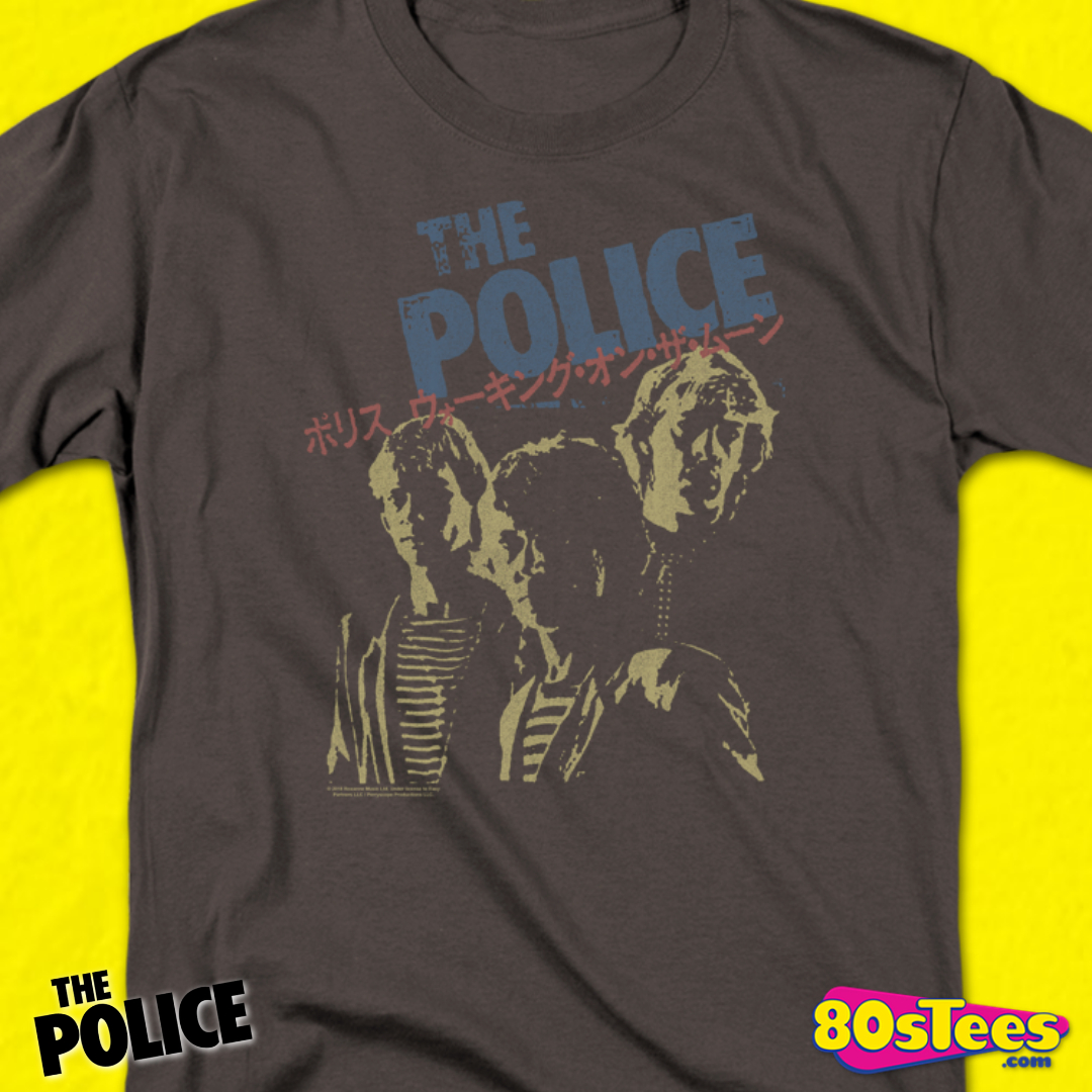 Japanese Poster The Police T-Shirt