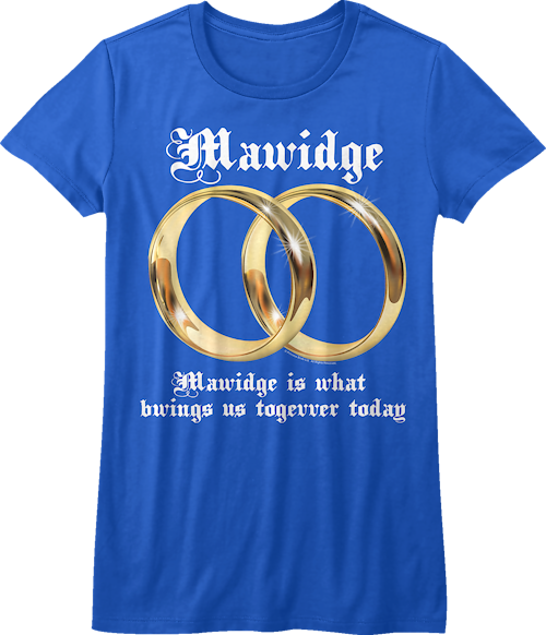 Junior Mawidge Princess Bride Shirt Princess Bride Junior T Shirt